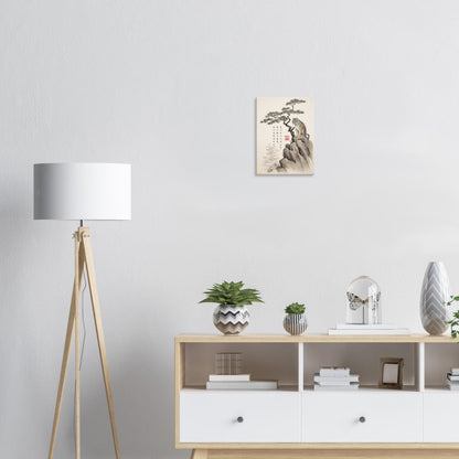 The Pine And The Tiger [Canvas] Print Material By 7-210 Korean Wall Art 30x40 cm / 12x16″ Frame Type Slim (2cm /0.8") 