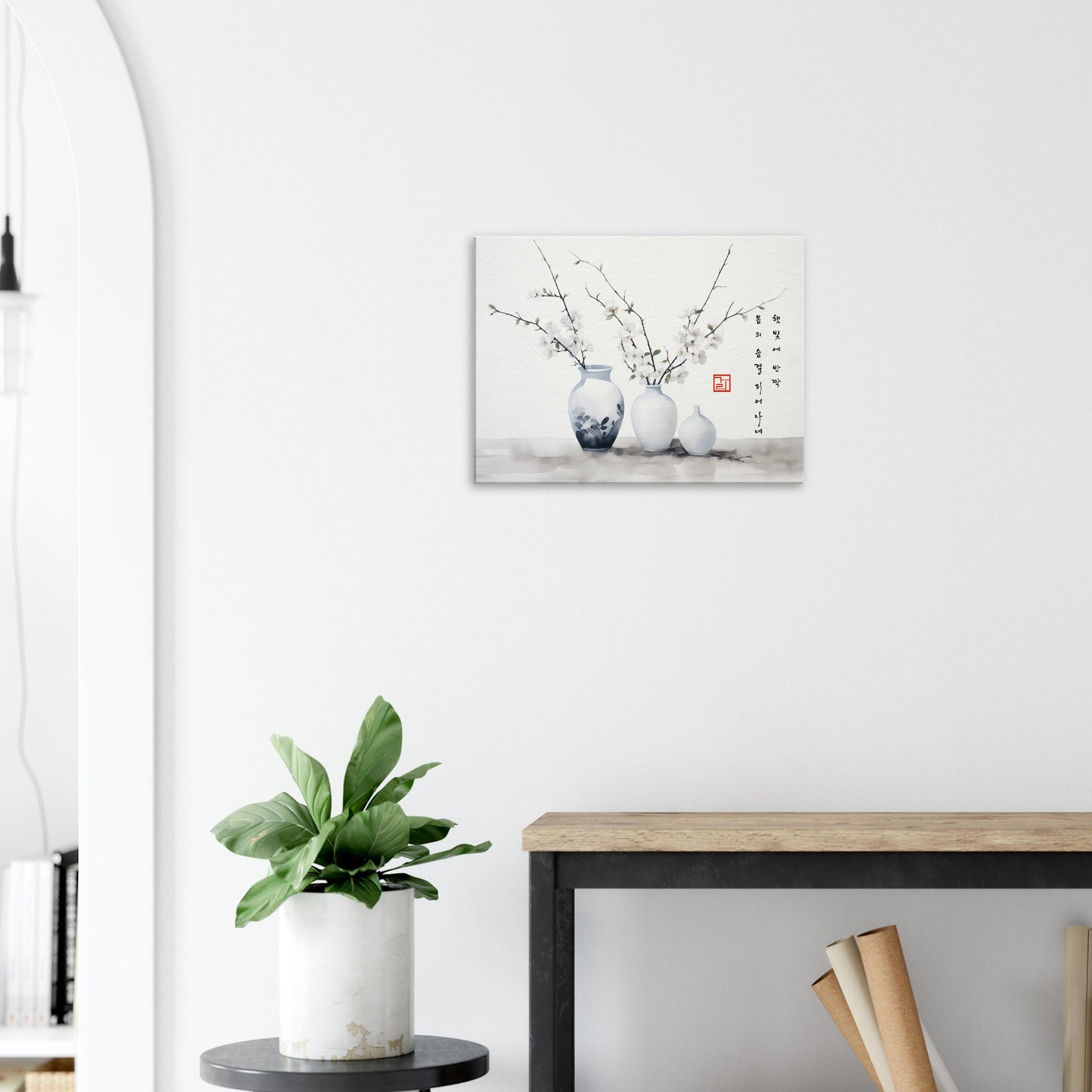 Vessels Of Sping [Canvas] Print Material By 7-210 Korean Wall Art 60x45 cm / 24x18″ Frame Type Thick (4cm /1.6") 
